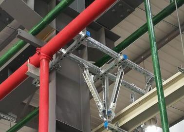 张掖市该抗震支架的整体式支吊架结构协调性好